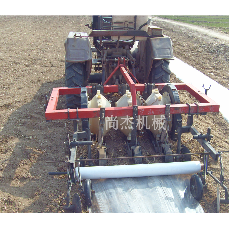 辣椒棉花铺膜播种机